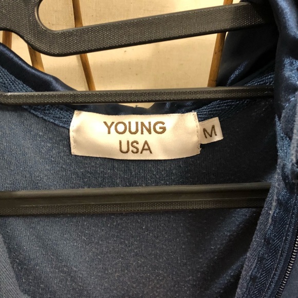 Young USA Blue Hoodie - Picture 5 of 8